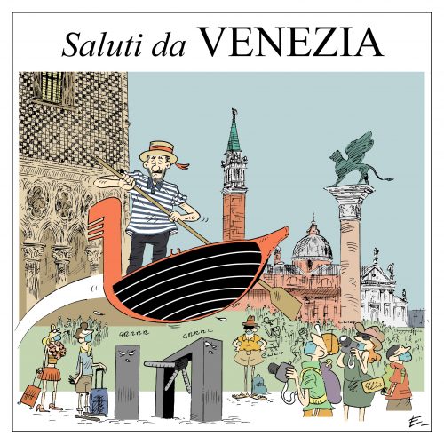 "Saluti da Venezia" | Enrico Ledda